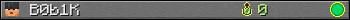 B0b1K userbar 350x20