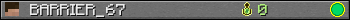 BARRIER_67 userbar 350x20