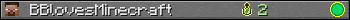 BBlovesMinecraft userbar 350x20