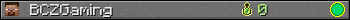 BCZGaming userbar 350x20