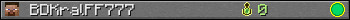 BDKralFF777 userbar 350x20
