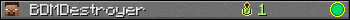 BDMDestroyer userbar 350x20