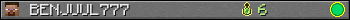 BENJUUL777 userbar 350x20