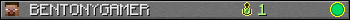 BENTONYGAMER userbar 350x20