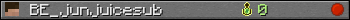 BE_junjuicesub userbar 350x20