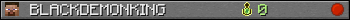 BLACKDEMONKING userbar 350x20