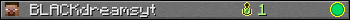 BLACKdreamsyt userbar 350x20