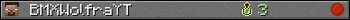 BMXWolfraYT userbar 350x20