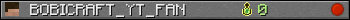 BOBICRAFT_YT_FAN userbar 350x20