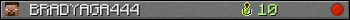 BRADYAGA444 userbar 350x20