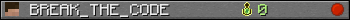 BREAK_THE_CODE userbar 350x20