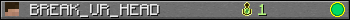 BREAK_UR_HEAD userbar 350x20