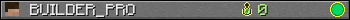 Benutzerleisten 350x20 für BUILDER_PRO