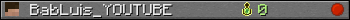 BabLuis_YOUTUBE userbar 350x20