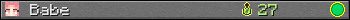 Babe userbar 350x20