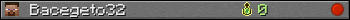 Bacegeto32 userbar 350x20