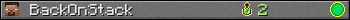BackOnStack userbar 350x20