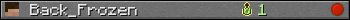 Benutzerleisten 350x20 für Back_Frozen
