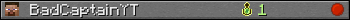 BadCaptainYT userbar 350x20