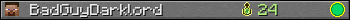 BadGuyDarklord userbar 350x20