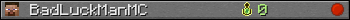 BadLuckManMC userbar 350x20