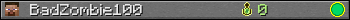 BadZombie100 userbar 350x20