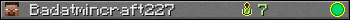 Badatmincraft227 userbar 350x20