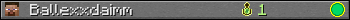 Ballexxdaimm userbar 350x20