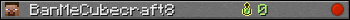 BanMeCubecraft8 userbar 350x20