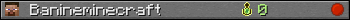 Banineminecraft userbar 350x20