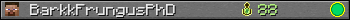 BarkkFrungusPhD userbar 350x20