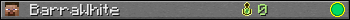 BarraWhite userbar 350x20