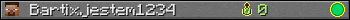Bartixjestem1234 userbar 350x20