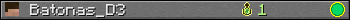 Batonas_D3 userbar 350x20