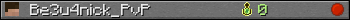 Be3u4nick_PvP userbar 350x20