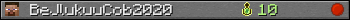 BeJlukuuCob2020 userbar 350x20