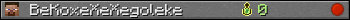 BeKoxeXeXegoleke userbar 350x20