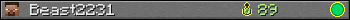 Beast2231 userbar 350x20