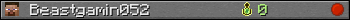 Beastgamin052 userbar 350x20