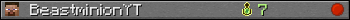 BeastminionYT userbar 350x20