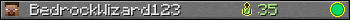 BedrockWizard123 userbar 350x20