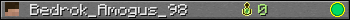 Bedrok_Amogus_98 userbar 350x20