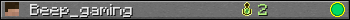 Beep_gaming userbar 350x20