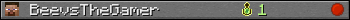 BeevsTheGamer userbar 350x20