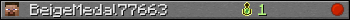 BeigeMedal77663 userbar 350x20