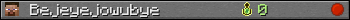 Bejeyejowubye userbar 350x20