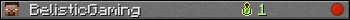 BelisticGaming userbar 350x20