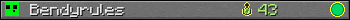 Bendyrules userbar 350x20