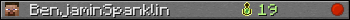 BenjaminSpanklin userbar 350x20