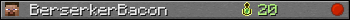 BerserkerBacon userbar 350x20